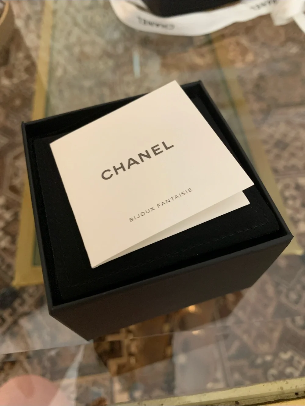 Absolutely stunning, limited edition authentic Chanel CC studs with crystals
